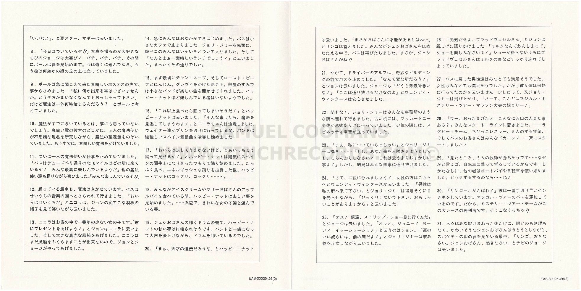 Inner Flaps of sleeve