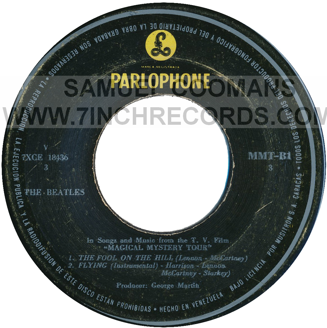 Label Aside of disc 2
