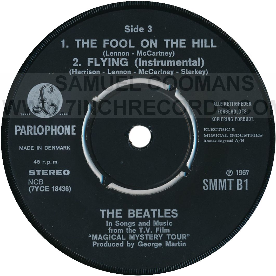 Label Aside of disc 2