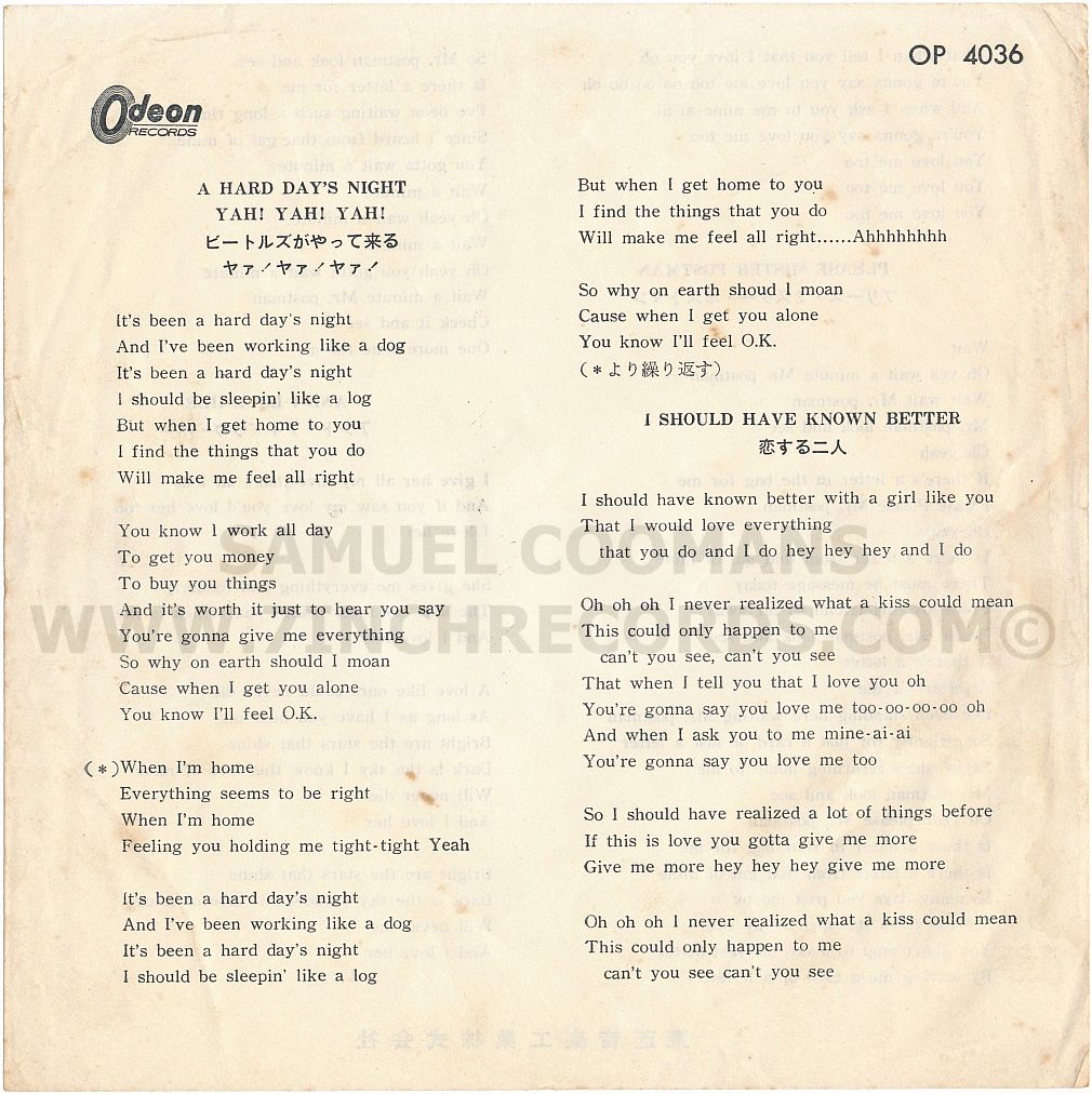 Front of sleeve
