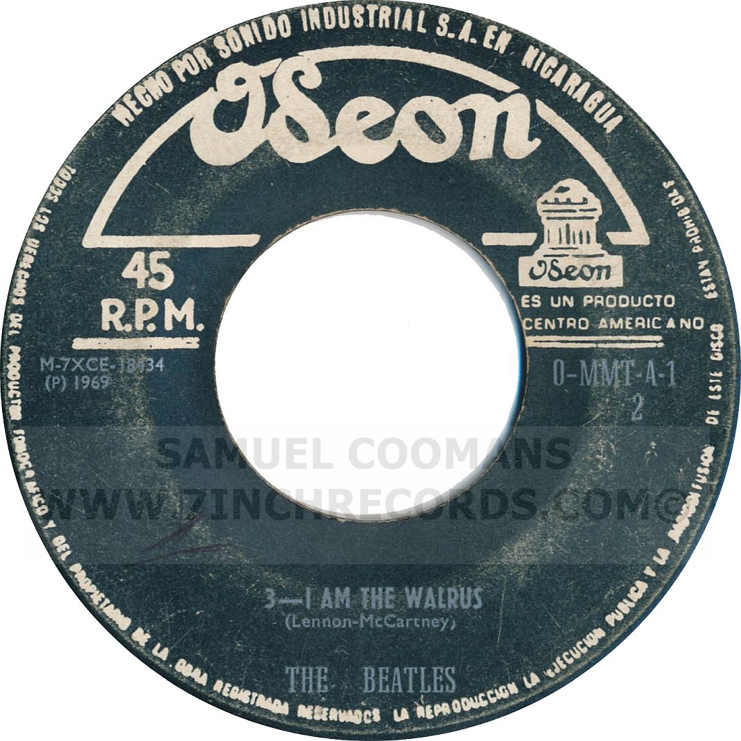 Label Bside of disc 1