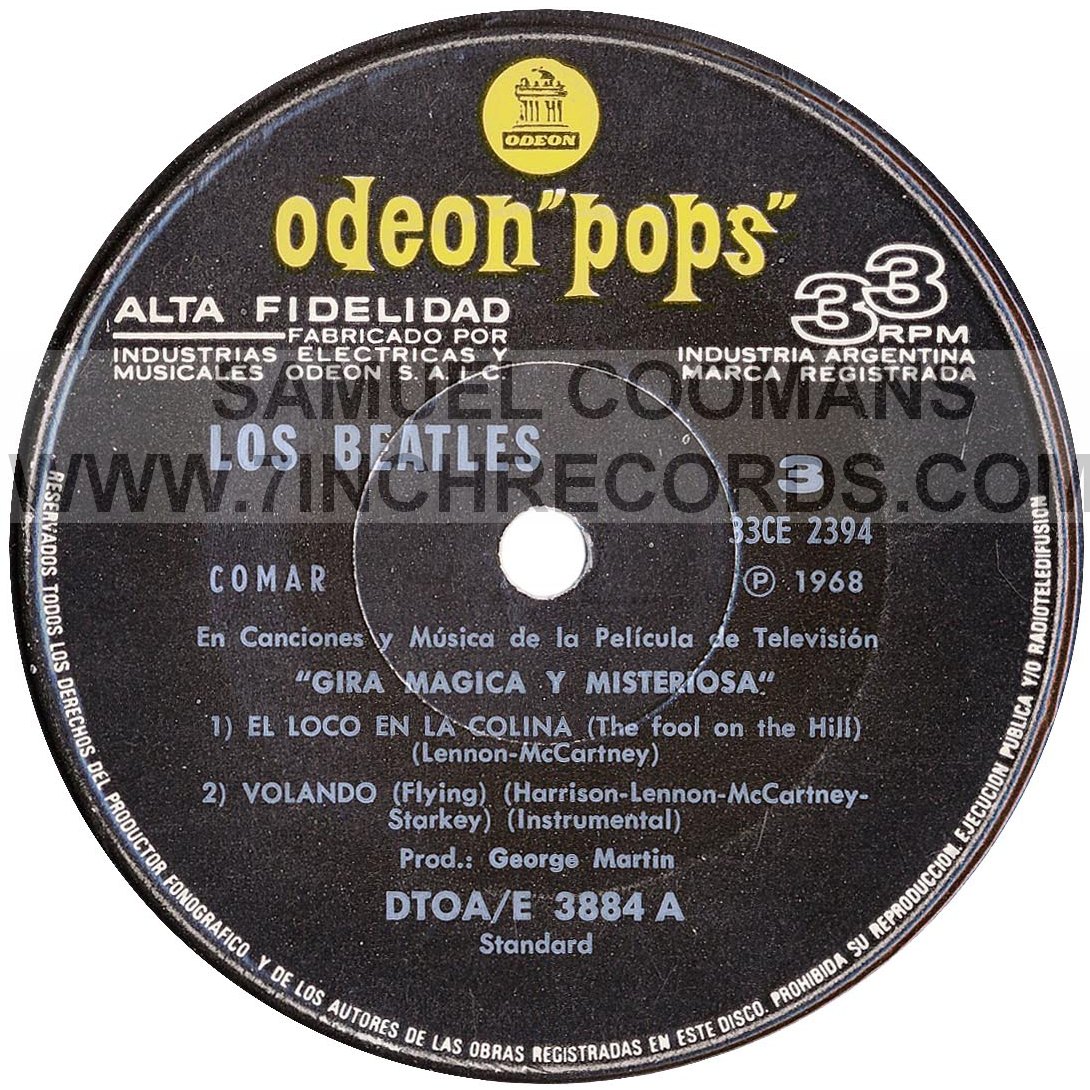 Label Aside of disc 2