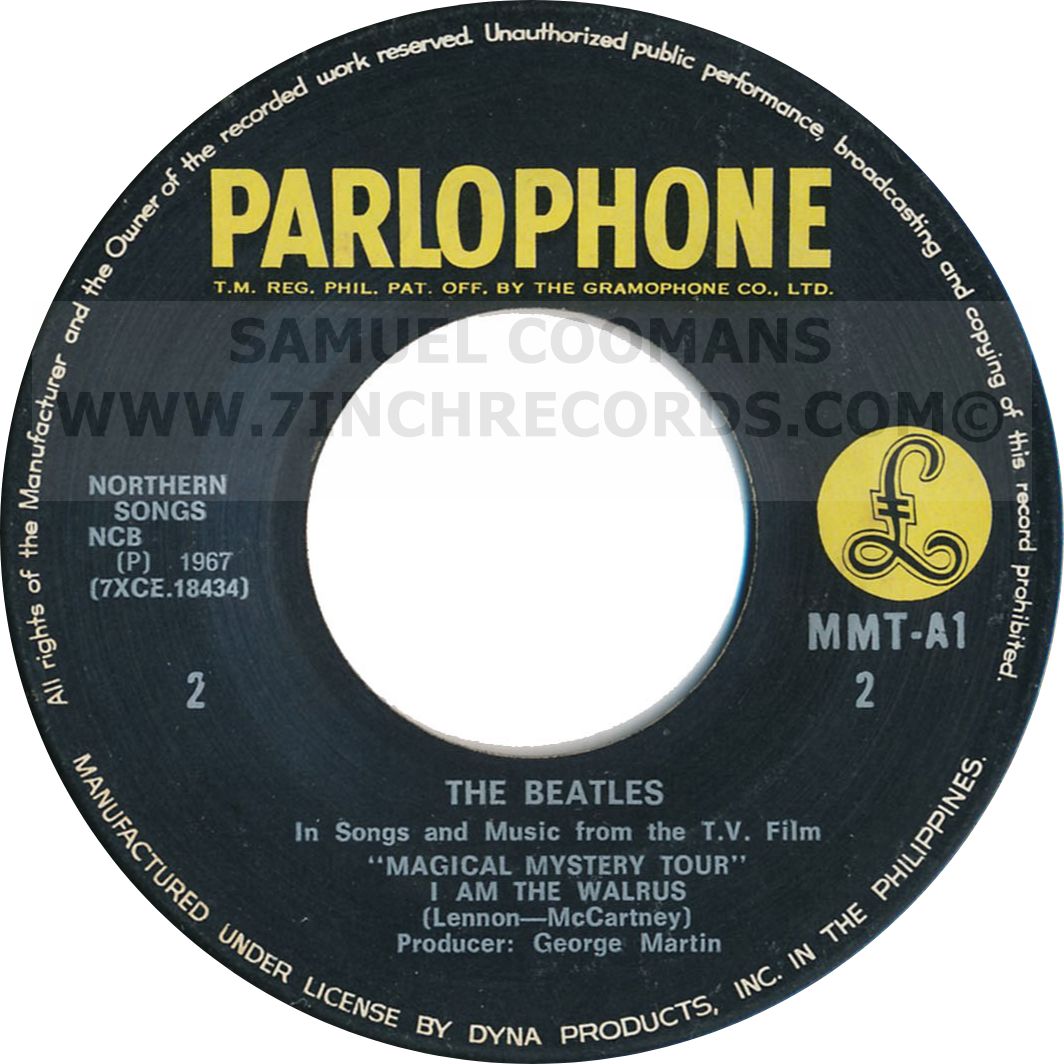 Label Bside of disc 1