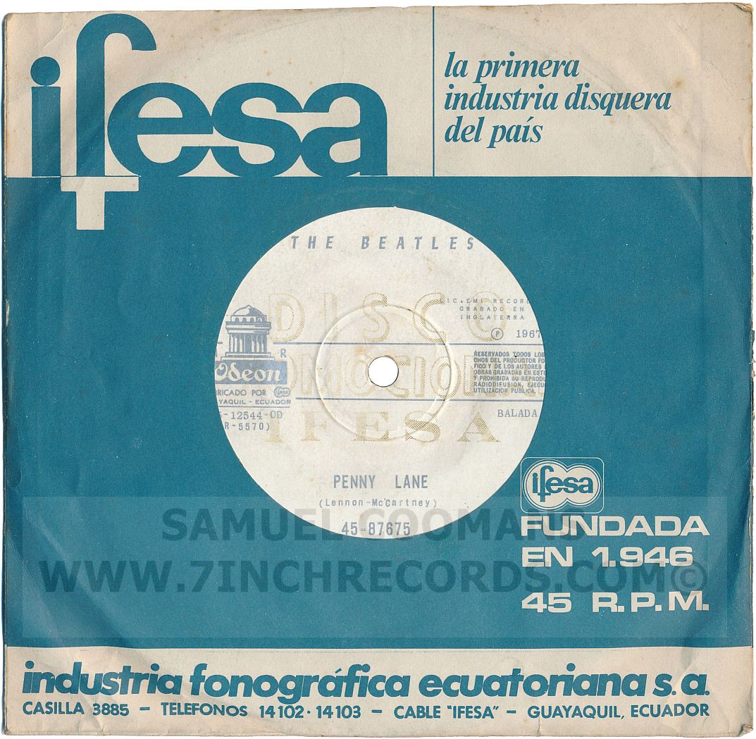 Front of sleeve