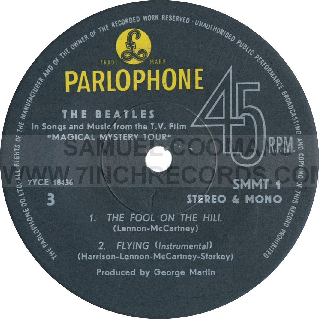 Label Aside of disc 2