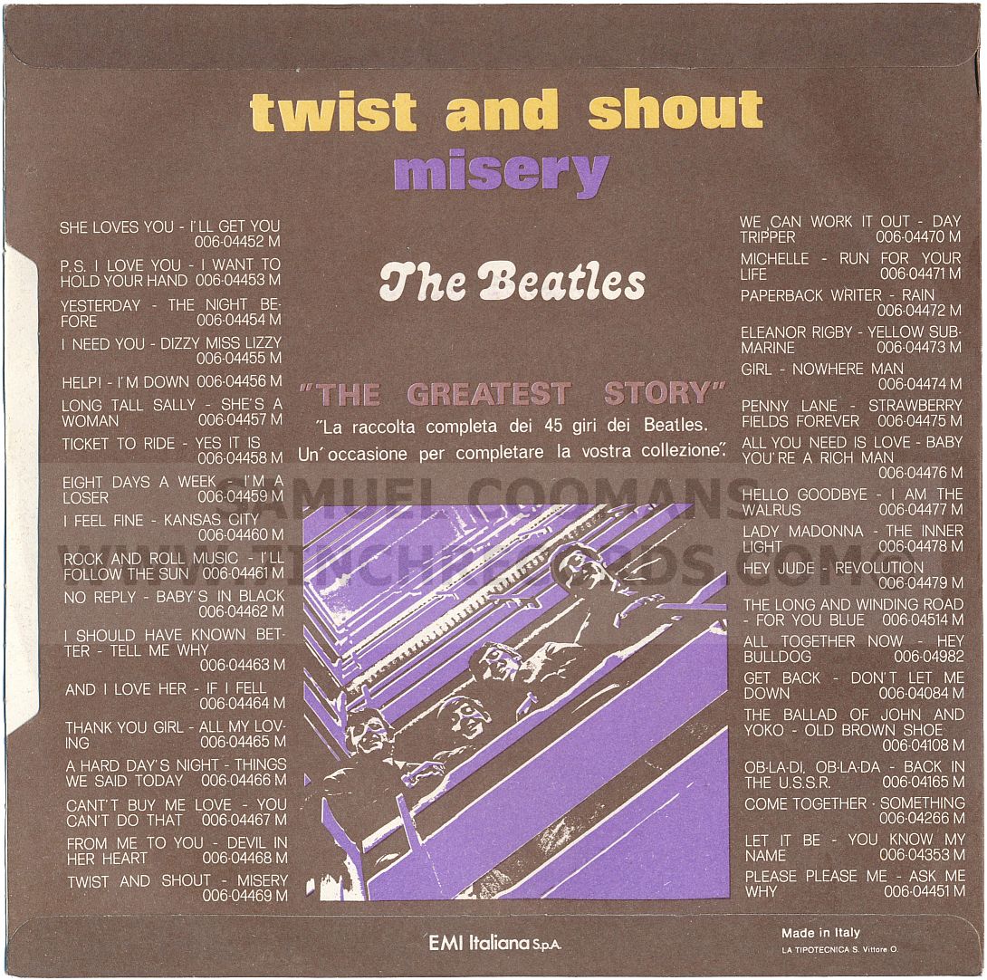 Back of sleeve
