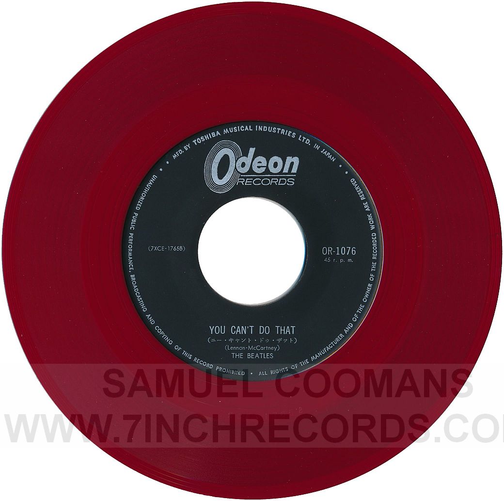 Label Bside of disc 1