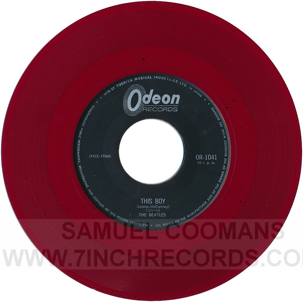 Label Bside of disc 1