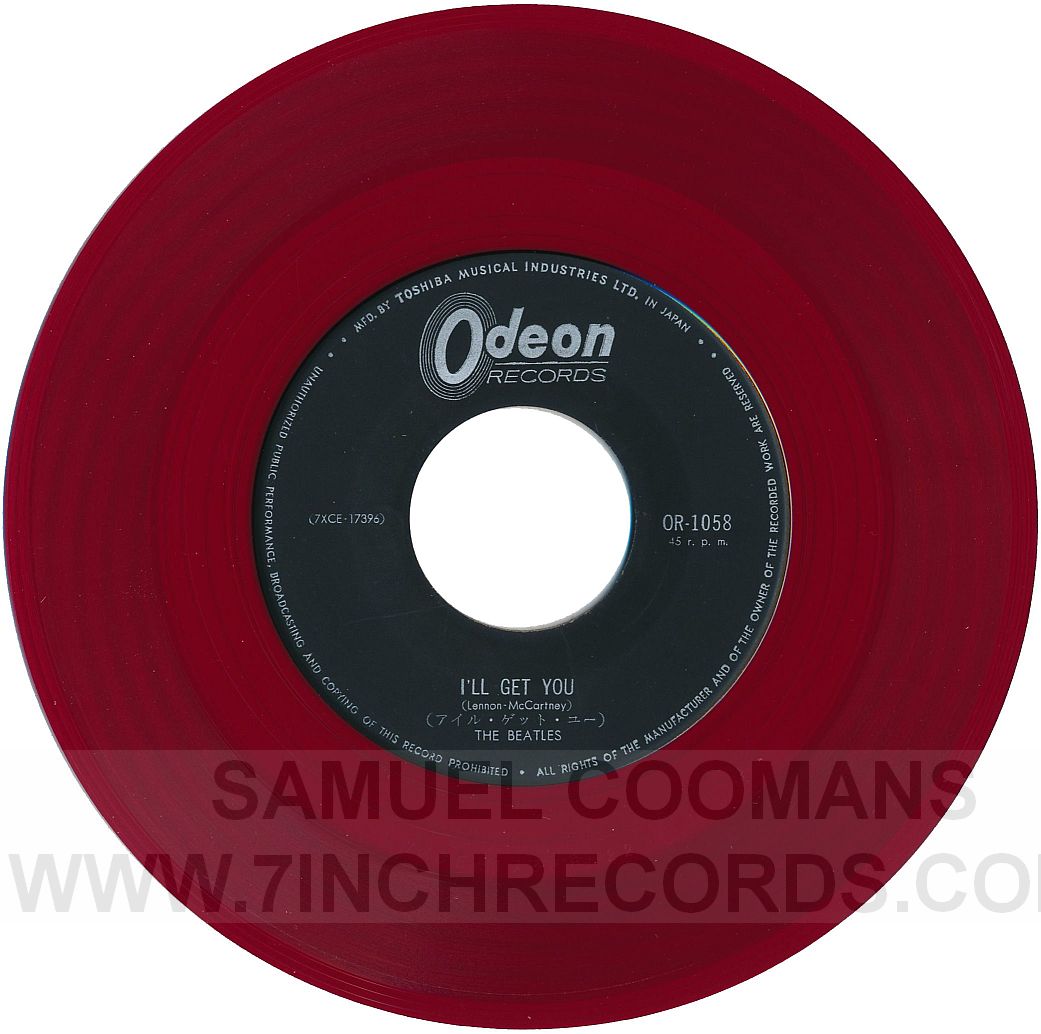 Label Bside of disc 1