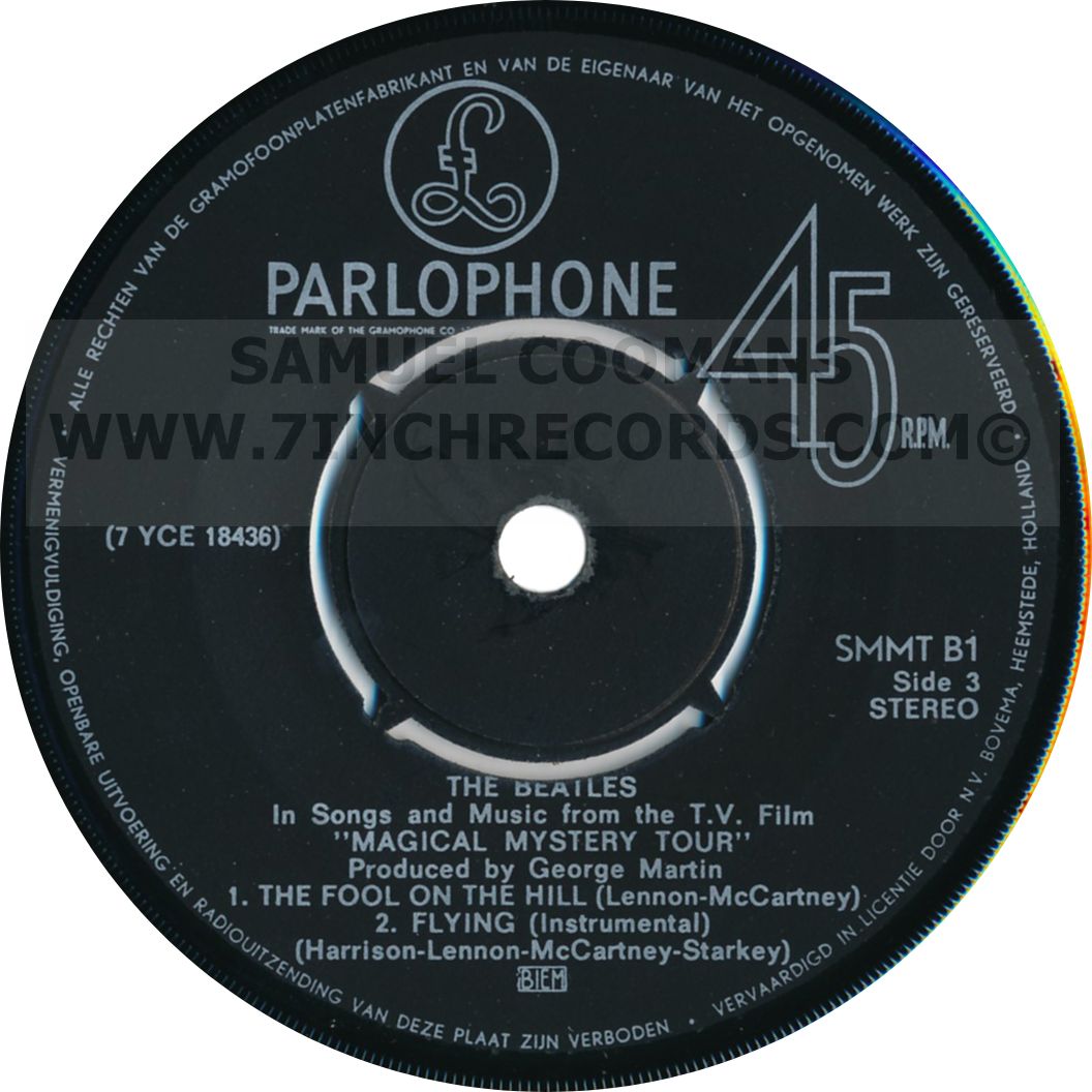 Label Aside of disc 2