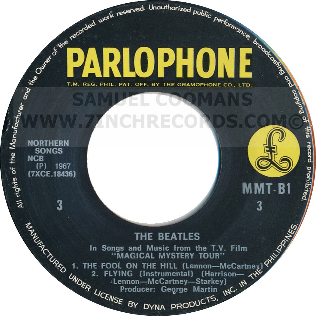 Label Aside of disc 2