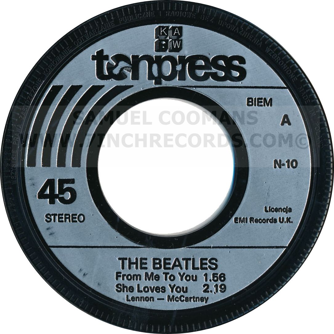 Label Aside of disc 1