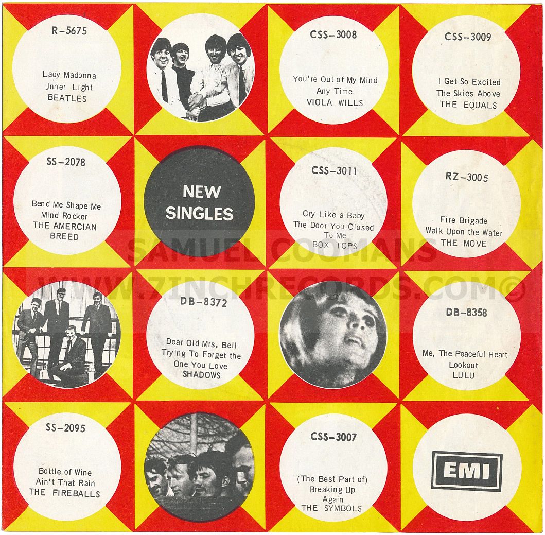 Front of insert