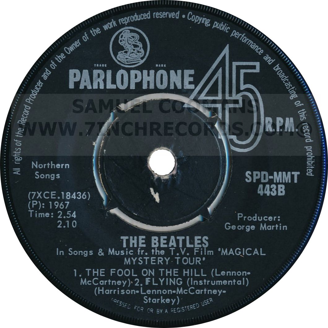 Label Aside of disc 2