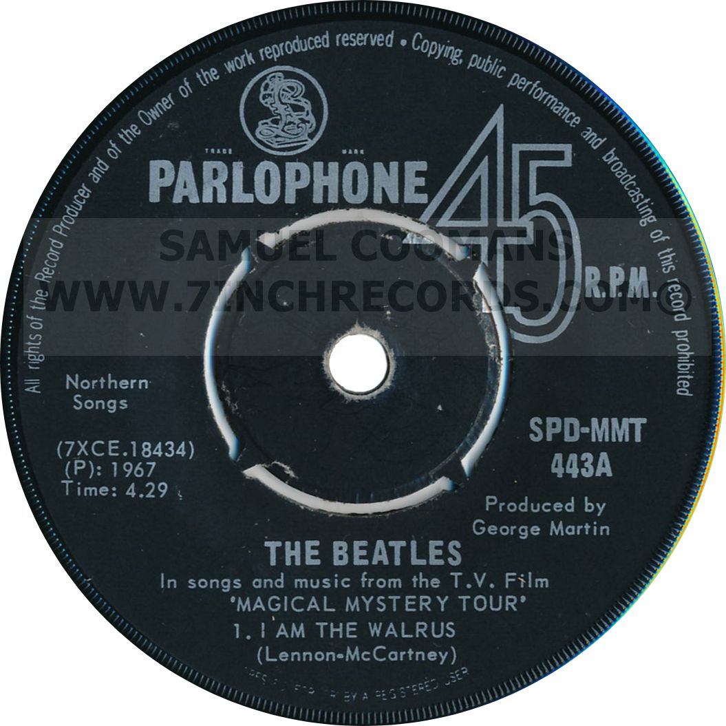 Label Bside of disc 1