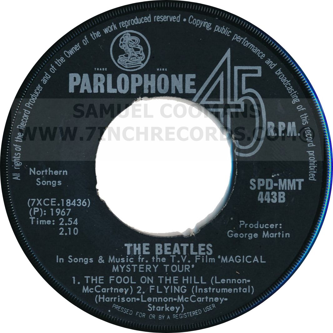 Label Aside of disc 2