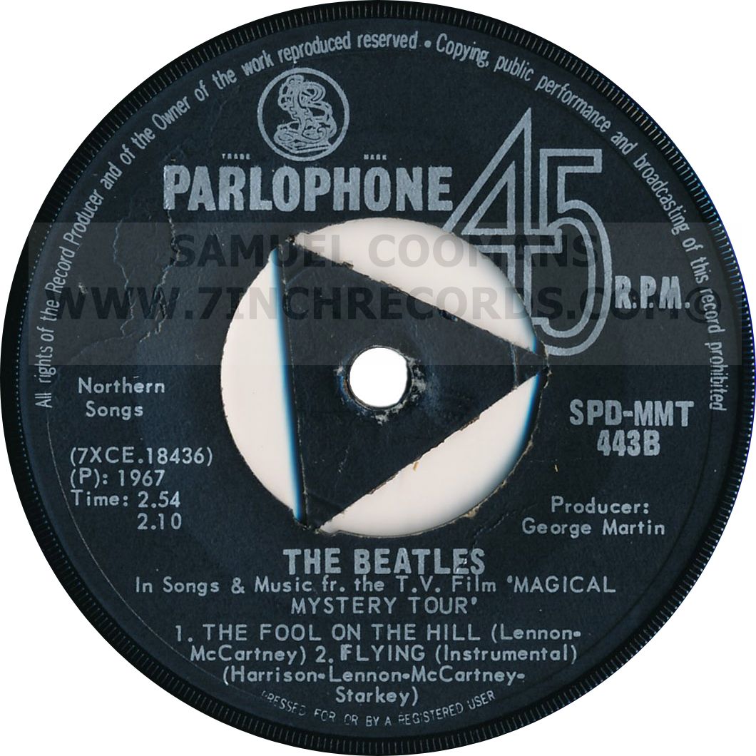 Label Aside of disc 2