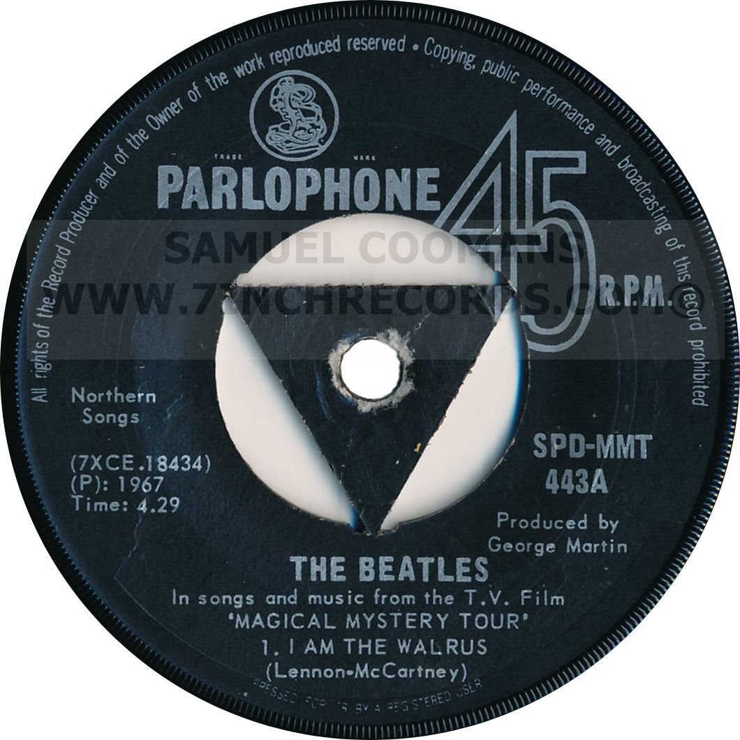 Label Bside of disc 1