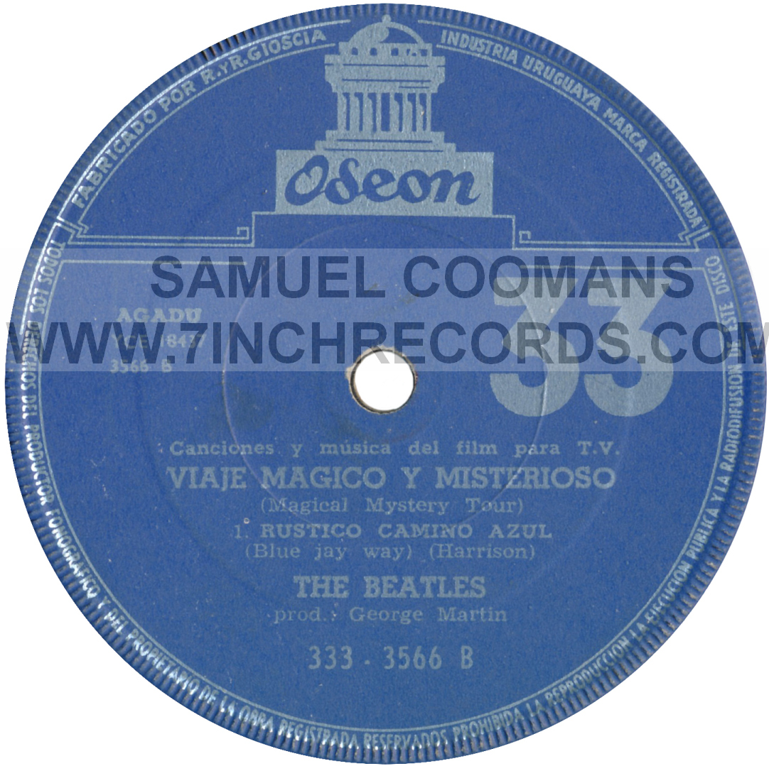 Label Bside of disc 2