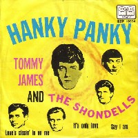 TOMMY JAMES & THE SHONDELLS DISCOGRAPHY